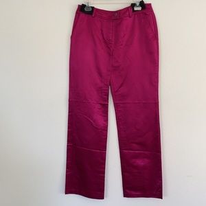Women’s pants Straight leg zipper fly side pockets